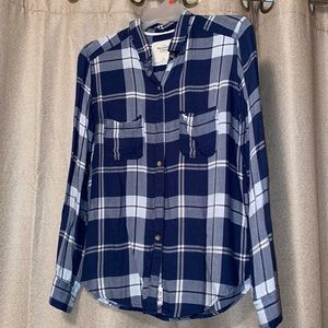 Blue flannel